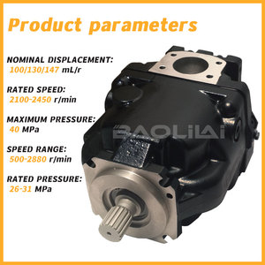 Bomba Hidráulica Danfoss ERL130 con Sensor de Carga, Orificio de Fuga Interna y Control de Compensación de Presión, 280 Bar - Product Image 6