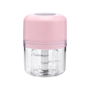 Mini hachoir électrique à ail rechargeable par USB, en acier inoxydable, pour la viande et les aliments, usage domestique français - Product Image 1