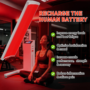Panel de Terapia de Luz Roja LED de 1500W, Infrarrojo de <span class=keywords><strong>Cuerpo</strong></span> Completo, con Soporte <span class=keywords><strong>El</strong></span>éctrico, 660nm 850nm, 180cm, Dispositivo Grande, Shenzhen Suyzeko - Product Image 1
