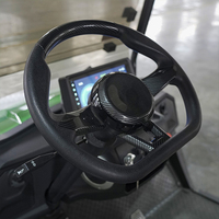 Voiture de golf électrique 4 places certifiée CE neuve de Chine, moteur KDS 5KW, acier léger, durable, batterie au lithium 48V, buggy de golf