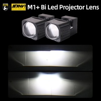 Module de phare à lentille de projecteur LED automobile de 1,5 pouce, faisceau laser, 35W 6000K 12V pour feux avant de voiture Accord New Energy