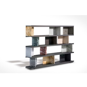 Design di moda grande arredamento in marmo <span class=keywords><strong>soggiorno</strong></span> mobili di lusso <span class=keywords><strong>libreria</strong></span> moderna - Product Image 4