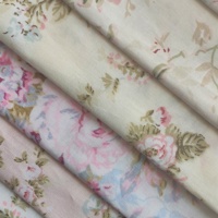 Tissu imprimé en sergé 100 % coton pur, fabriqué en Chine, motif personnalisé pour chemise, idéal pour la literie et les housses de canapé.