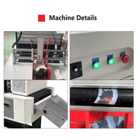 Machine d'impression numérique à passage unique CMYK à encre aqueuse semi-automatique pour gobelets en papier, sacs en papier et emballages