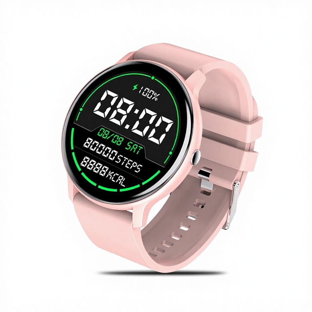 For Best-Selling Unisex Silicone Smart Watch with Blood Pressure Blood Oxygen Pedometer Tracking