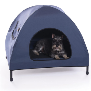 Outdoor Waterproof <strong>Metal</strong> Stainless Steel Frame Pet Cooling <strong>Bed</strong> Raised Breathable Elevated <strong>Dog</strong> Cot House - Product Image 1