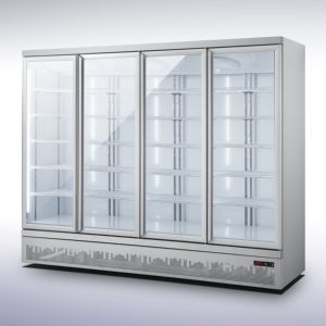 Vitrine réfrigérée commerciale pour boissons avec refroidissement par air pour restaurants et supermarchés, réfrigérateur de vente au détail intégré - Product Image 6