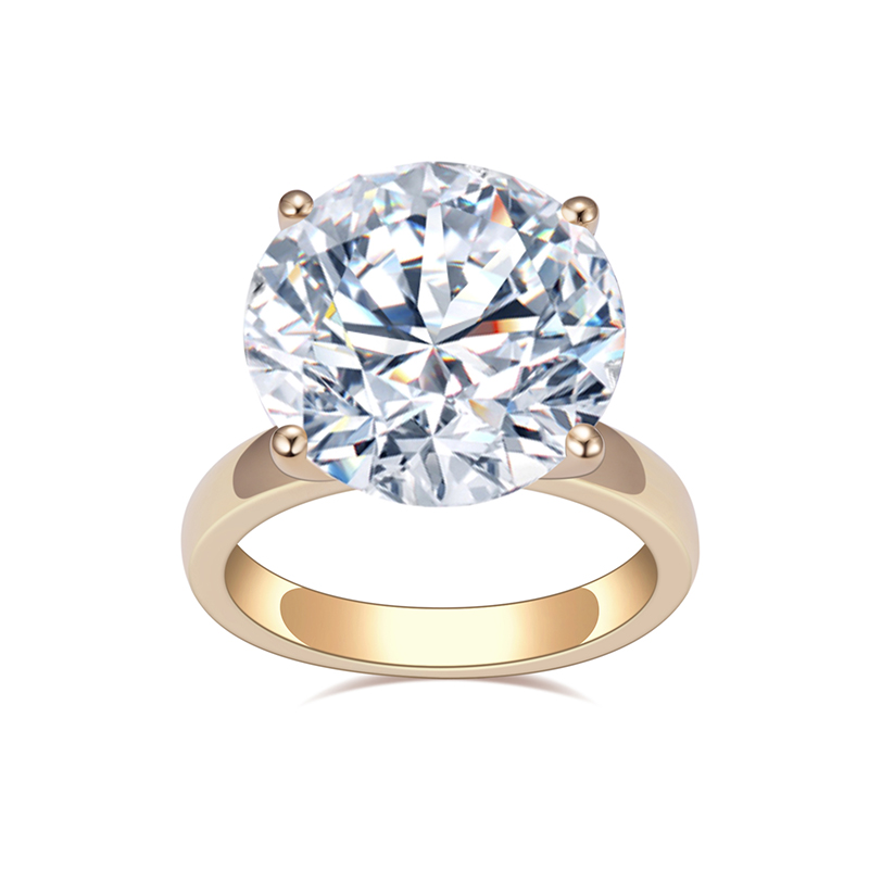 Yellow Gold  E color VS1