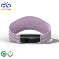 Visera Ajustable de Dos Tonos con Logotipo Personalizado Directo de Fábrica, con Banda Absorbente para Ejercicio al Aire Libre y Running