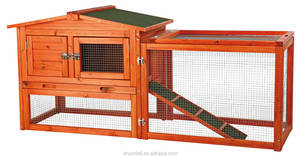SDR034 vente en gros en plein air grande Double couche avec échelle d'escalade en bois lapin pour animaux de compagnie clapier clapier pour animaux de compagnie à vendre - Product Image 4