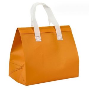 Sac isotherme en gros laminé pour aliments, sac de transport en aluminium pour thé au lait et café, sac isotherme non tissé pour crème glacée - Product Image 5