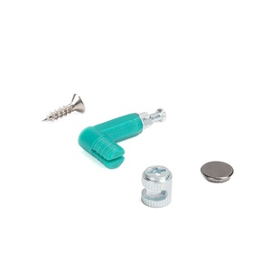 45-degree <b>corner</b> connector for cabinets quick assembly connector with offset wheel for cabinets inclined edge connector fixer - Product Image 1