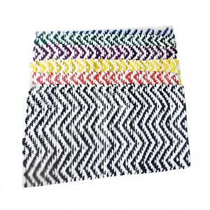 Tapis de porte rectangulaire en coton floral fait main, style bohème, tissage plat, avec envers en jute, fin (0,2-0,4 cm), écologique, adapté aux animaux domestiques, lavable à la main, pour la maison - Product Image 3