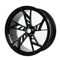 Jantes en alliage d'aluminium forgé, tailles personnalisées, concaves, à rebord profond, pour voitures de sport