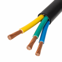 Câble électrique 3 conducteurs 10 mm² en cuivre sans oxygène (OFC) isolé PVC pour applications minières, industrielles, extérieures et souterraines