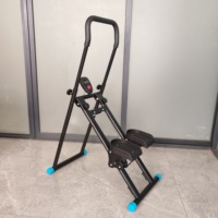 TODO Stepper d'escalade compact et pliable pour la maison - Appareil de cardio-training complet pour la maison, équipement de fitness pour le corps entier