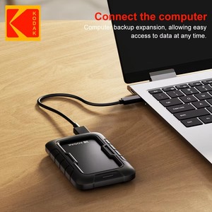ฮาร์ดดิสก์พกพาแบบพกพาขนาด 2.5 นิ้ว รุ่นใหม่ P110 ความจุ 500GB/1TB/2TB USB 3.2 ความเร็วสูงพิเศษ วัสดุ ABS สำหรับแล็ปท็อป ของแท้ 100% - Product Image 2