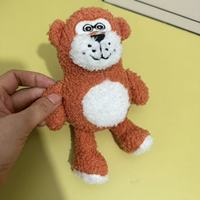 Giocattoli per cani all'ingrosso con logo personalizzato, in peluche, con carta frusciante, resistenti ai morsi, per cuccioli, gatti e altri animali domestici