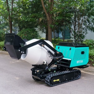 Camion <span class=keywords><strong>malaxeur</strong></span> à béton portable certifié EPA, machine à béton autochargeante, benne de chantier robuste - Product Image 6
