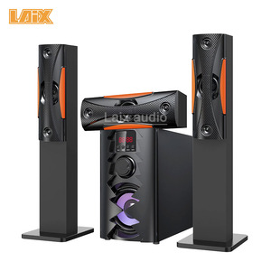 Loa hệ thống 3.1 New Hu Soundjoy Aiwa <span class=keywords><strong>mini</strong></span> di động tích hợp radio, chất liệu gỗ và nhựa - Product Image 6