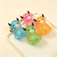 OEM Özel Yumuşak Sığır Eti Şeklinde Yavaş Geri Dönen Squishy Oyuncak Yüksek Dağ Sığır Eti Şekeri Sıkmalı Stres Giderici Parti Hediyesi Hediye Kutusu İçin