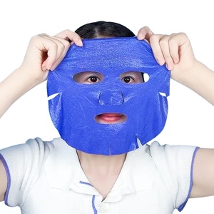 Mascarilla Facial de Algodón Herbal con Colágeno, Ganoderma, <span class=keywords><strong>Uva</strong></span> Morada, Antioxidante, Vitamina C, Retinol, Centella Asiática y Ácido Salicílico - Product Image 6