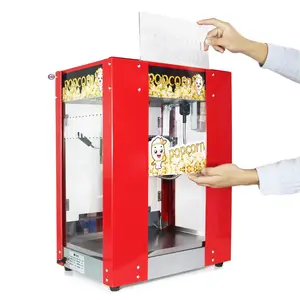 Groothandel Prijs 8Oz Pop Corn Popcorn Making Machine Elektrische Commerciële Automatische Popcorn Maker