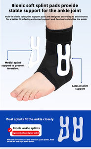 Attelles orthopédiques internes réglables pour le soulagement de la douleur, protection articulaire pour fasciite plantaire, support de <span class=keywords><strong>cheville</strong></span> OEM - Product Image 3