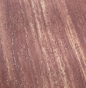 Revêtement mural intérieur moderne en pierre flexible, travertin rouge, pour la décoration des espaces commerciaux et artistiques - Product Image 2