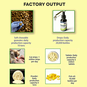 مصنع الجملة لينة مضغ الحيوانات الأليفة المكملات الغذائية 11 في 1 الفيتامينات للحيوانات الأليفة الكلب فيتامين ملحق الصحة - Product Image 5