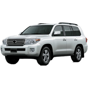 Maictop กระจังตกแต่งด้านหน้ารถยนต์, กระจังหน้าสำหรับ Land Cruiser กระจัง LC200 FJ200 <span class=keywords><strong>2012</strong></span>ครึ่งสีเงินครึ่งโครเมียม - Product Image 6