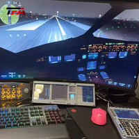 Unité de contrôle d'éclairage à fréquence intégrée ABS Airbus A320 Module transpondeur ATC pour simulateur de vol domestique amélioré