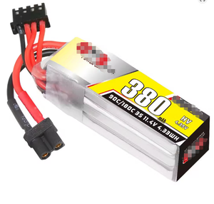 Batterie Lipo HV 3S 11.4V 380mAh 90C/180C pour voitures RC, bateaux, hélicoptères RC, quadricoptères, drones de course FPV, pièces détachées - Product Image 3