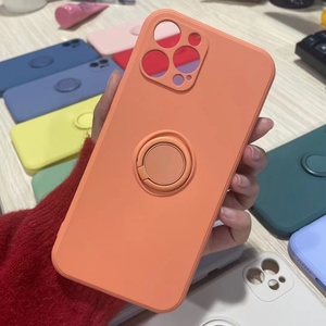 Funda de Teléfono de Silicona Antilíquido con Anillo TPU+MetaRing para Xiaomi Black Shark 5 Pro, iPhone 7, 8 Plus, 12, 13, 14 Pro Max - Product Image 5