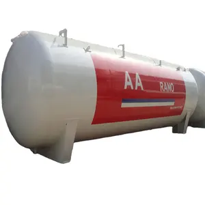 25Ton Drukvat 50cbm Horizontale Gas Lpg Bullet Opslag Propaan Tank Vloeibaar Petroleum Transport Tank
