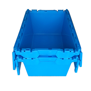 Boîtes de rangement en plastique robustes, caisses d'expédition en plastique PP, conteneurs de stockage avec couvercle intégré - Product Image 6