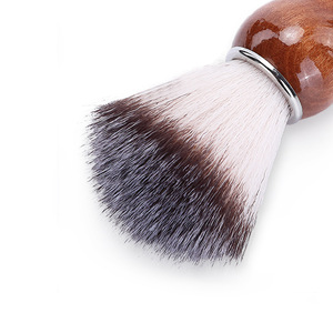 Pinceau à raser Playboy, poils en nylon, manche en bois de Styrax, pour le soin de la barbe - Product Image 4