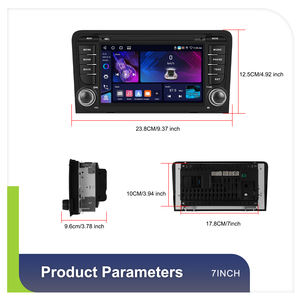 Podofo 7 "4 + 64G <span class=keywords><strong>2</strong></span> <span class=keywords><strong>Din</strong></span> Android <span class=keywords><strong>Autoradio</strong></span> Stéréo pour <span class=keywords><strong>Audi</strong></span> <span class=keywords><strong>A3</strong></span> <span class=keywords><strong>8P</strong></span> S3 RS3 Carplay sans fil/Android Auto GPS/Wifi/EQ Car Audio OEM - Product Image 5