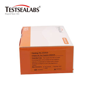 Tests ealabs Einfach zu verwendende <span class=keywords><strong>H</strong></span>.<span class=keywords><strong>Pylori</strong></span> Ab Schnelltest kassette Ein-Schritt-Erkennung für Reisen zu Hause oder in der Klinik Verwenden Sie keine Ausrüstung erforderlich - Product Image 6