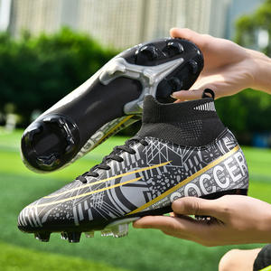 <span class=keywords><strong>Ronaldo</strong></span> <span class=keywords><strong>chaussure</strong></span> de football automne nouvelle <span class=keywords><strong>chaussure</strong></span> d'entraînement haute pour enfants vente en gros d'usine chaussures de football pour étudiants - Product Image 4