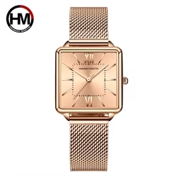 Hannah <span class=keywords><strong>Martin</strong></span> 1082 nouvelle mode coréenne décontracté mouvement japonais femmes carré analogique Quartz montre de luxe citoyen <span class=keywords><strong>dessin</strong></span> <span class=keywords><strong>animé</strong></span> Style - Product Image 5