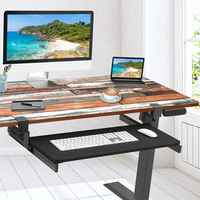 Bureau Moderne à Hauteur Réglable Électrique Ergonomique en Métal à Deux Étages Automatique OEM Meubles Intelligents