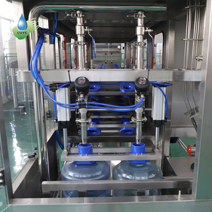 Ligne de production automatique de machines de lavage et de remplissage de bouteilles d'<span class=keywords><strong>eau</strong></span> pure de 20 litres, 5 gallons, 18,9 L, 150BPH, 300BPH, 600BPH - Product Image 4