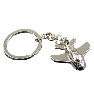 Porte-clés en métal 3D personnalisé avec logo, souvenir, mini accessoires d'<span class=keywords><strong>avion</strong></span>, porte-clés d'<span class=keywords><strong>avion</strong></span>, vente en gros - Product Image 4