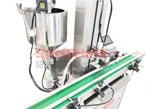 Máquinas automáticas de llenado de crema de tarros de alta viscosidad de boquilla única para cosméticos - Product Image 3