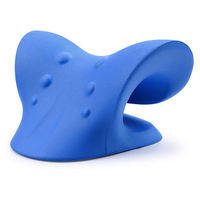 Oreiller chiropratique portable en forme de V pour étirer le cou, soulager les douleurs cervicales, aligner la colonne vertébrale et détendre les muscles des épaules