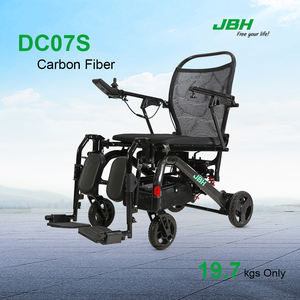 Yaşlı için tıbbi malzemeler güç motoru engelli karbon fiber elektrikli tekerlekli sandalye - Product Image 5