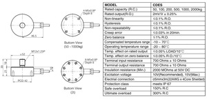 Capteur de pesage Veidt pour cellule de charge Bongshin <span class=keywords><strong>CDES</strong></span>-2t (Corée) - Product Image 5