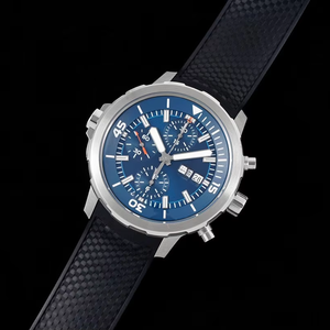Usine BR03 Montre-bracelet de luxe pour hommes avec mouvement Super 2892 lumineux étanche et boîtier en céramique avec fonction de phase de lune - Product Image 1