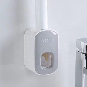 Yuyang Home Baño Montaje en pared Negro Gris Niños <span class=keywords><strong>Ecoco</strong></span> Dispensador automático de pasta de dientes - Product Image 3